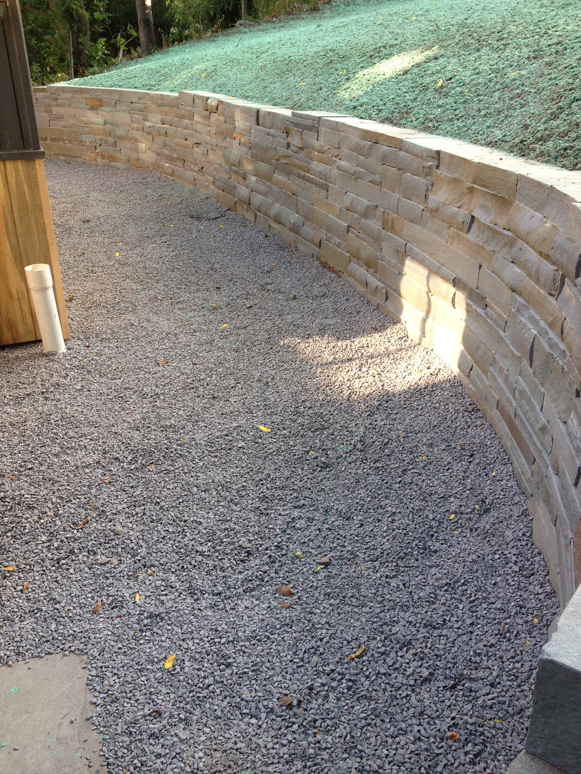 freestack retaining wall